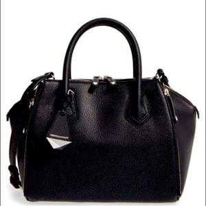 Rebecca Minkoff micro Perry leather satchel